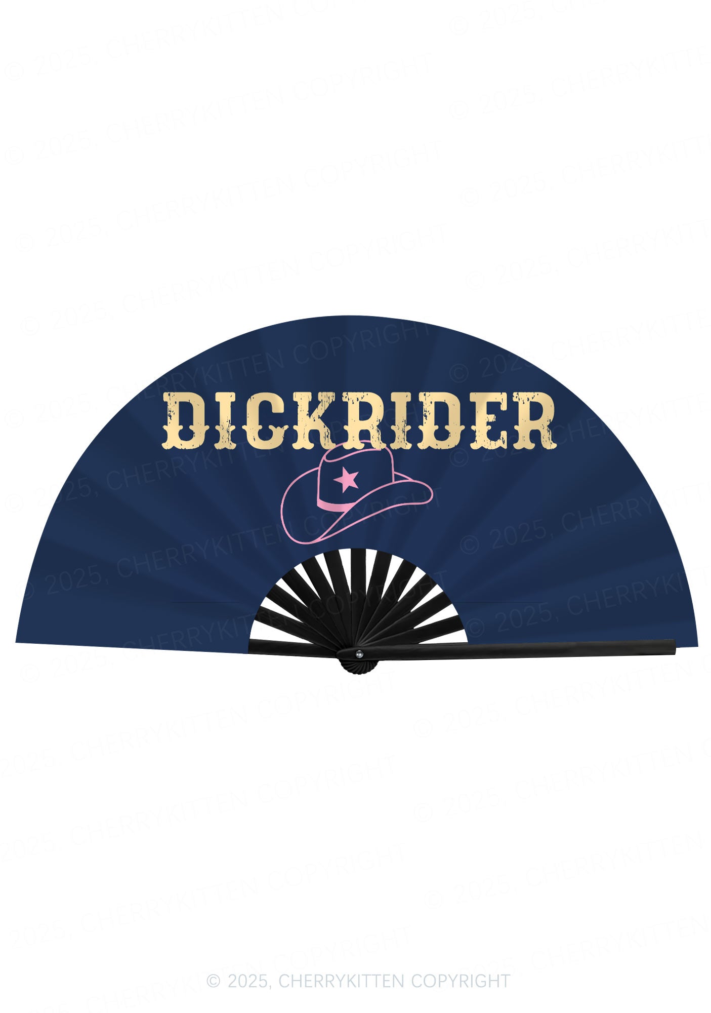 Dxxkrider Y2K Rave Hand Fan Cherrykitten