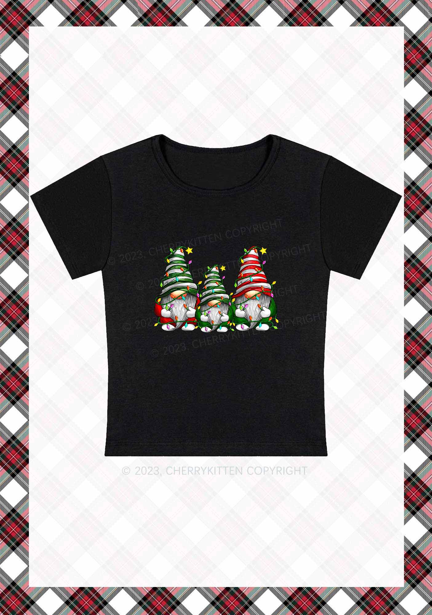 Christmas Dwarfs Baby Tee Cherrykitten