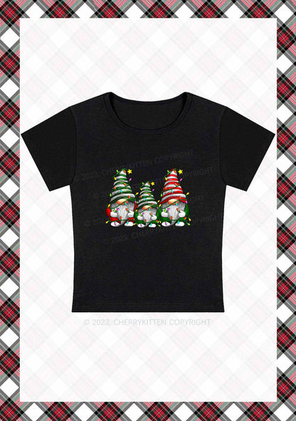 Christmas Dwarfs Baby Tee Cherrykitten