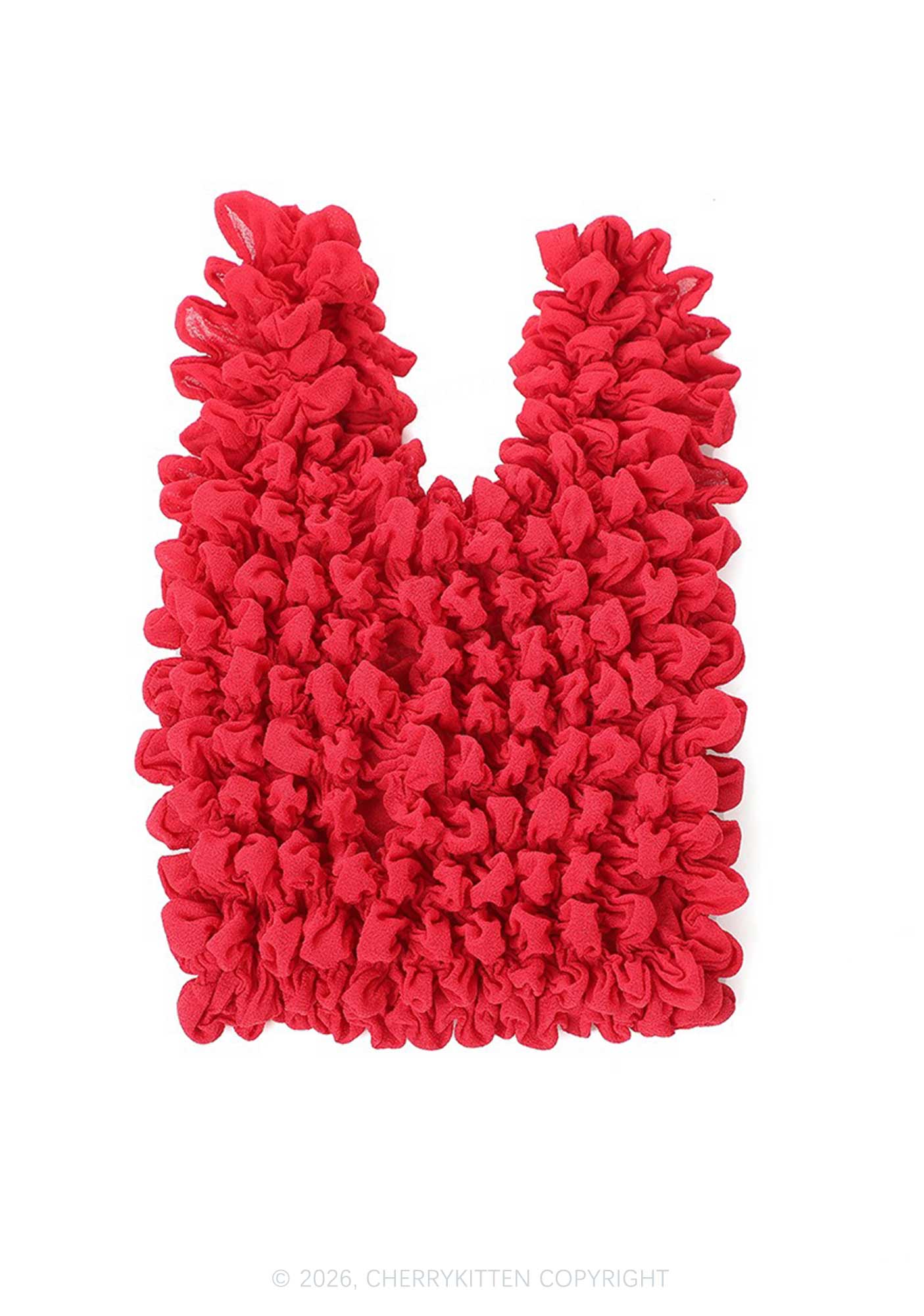 Ruffle Stretchable Magic Handbag Y2K Tote Bags Cherrykitten