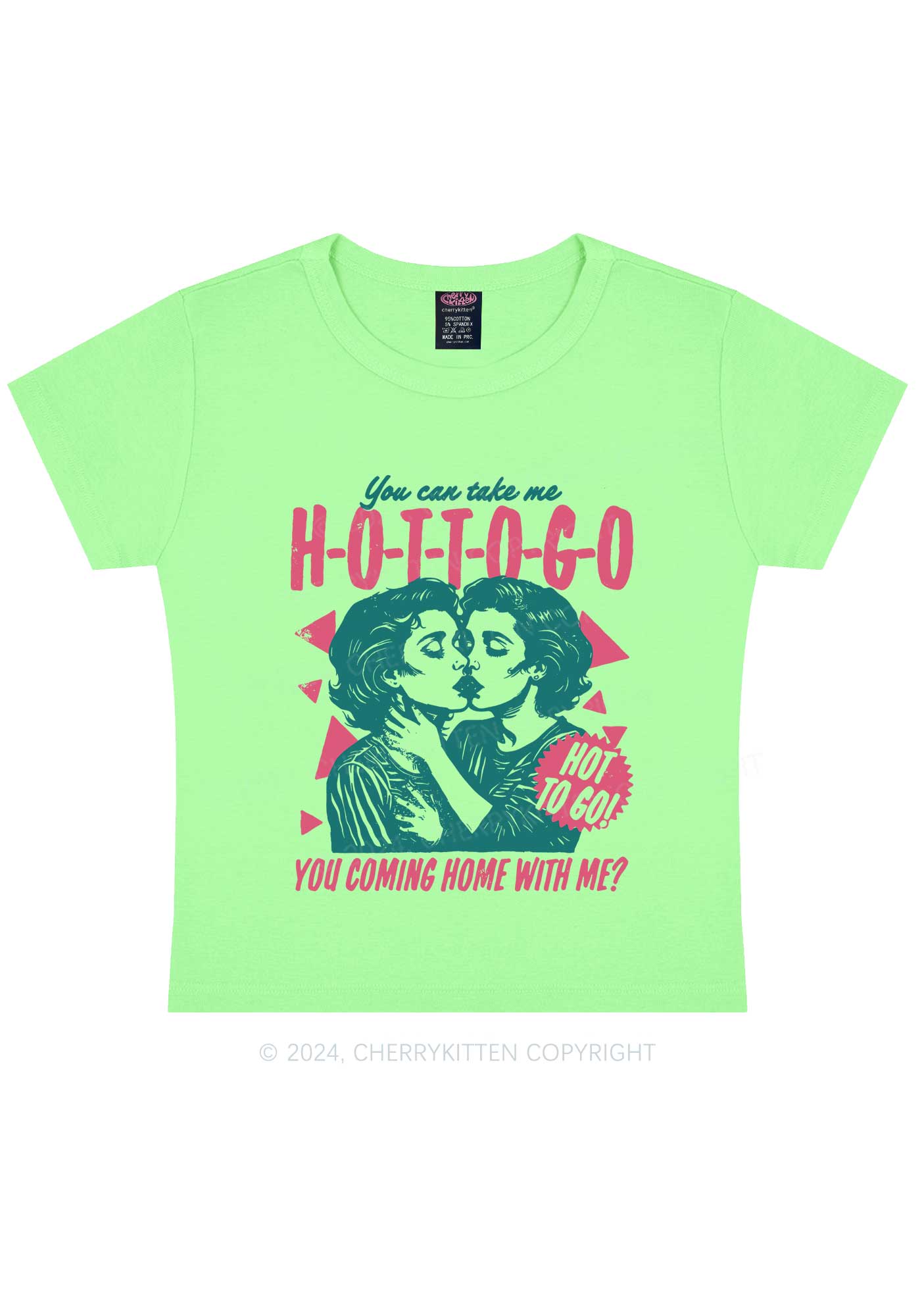 Coming Home With Me Y2K Baby Tee Cherrykitten