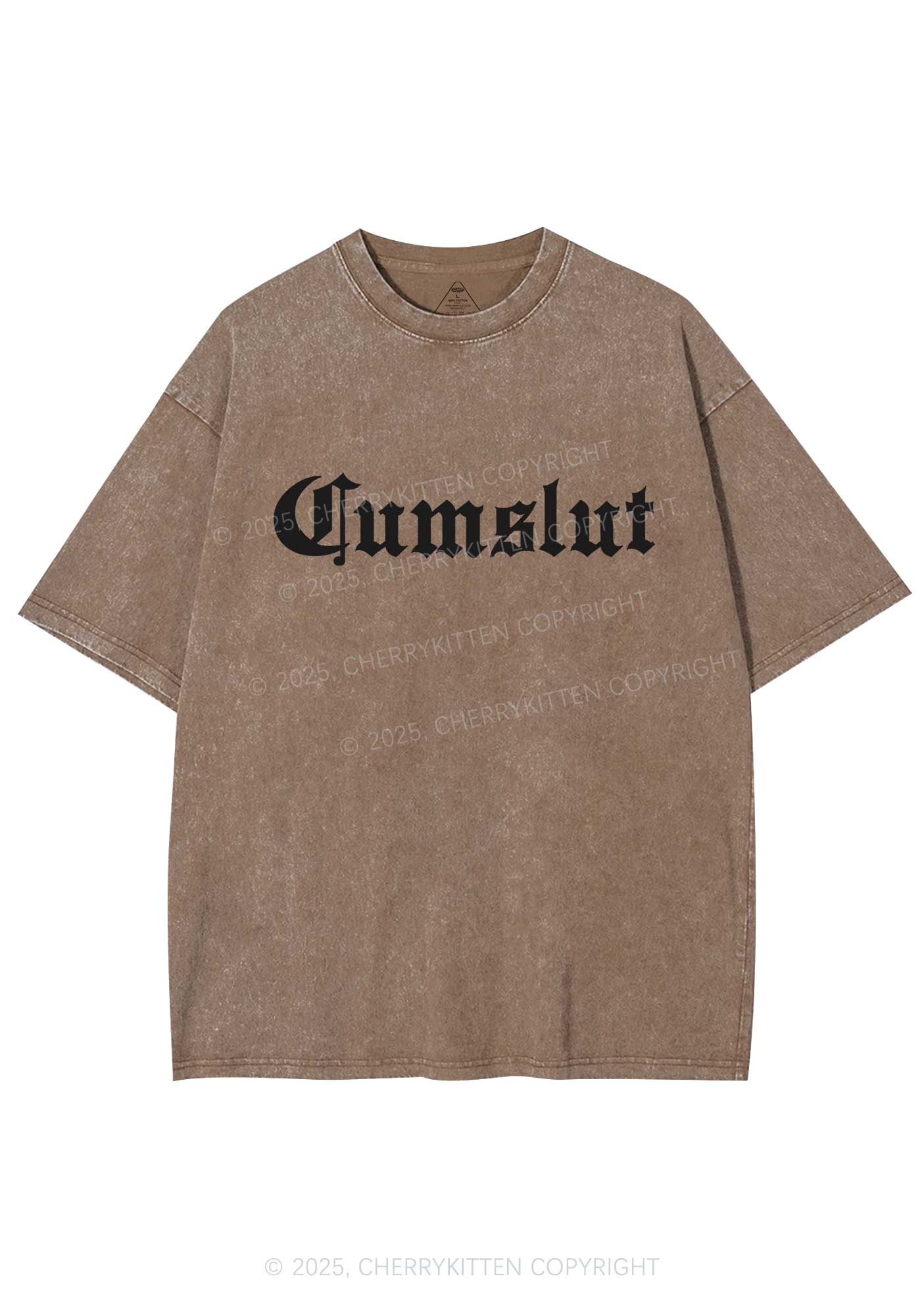 Cxmslxt Y2K Shirts Washed Tee Cherrykitten