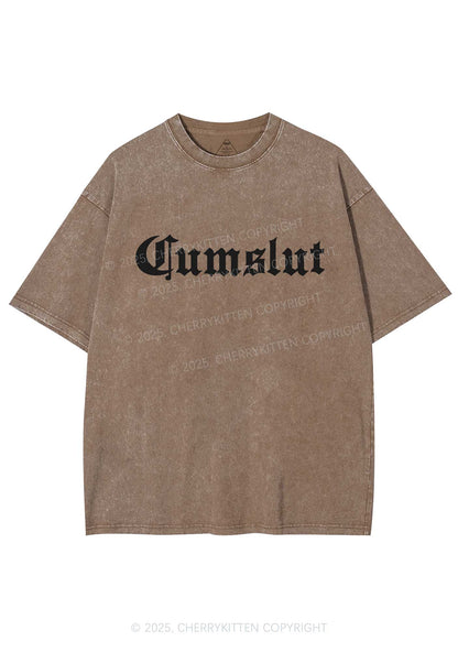 Cxmslxt Y2K Shirts Washed Tee Cherrykitten