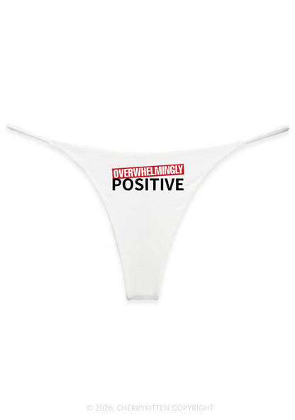 Overwhelmingly Positive Y2K Bikini String Thong Cherrykitten