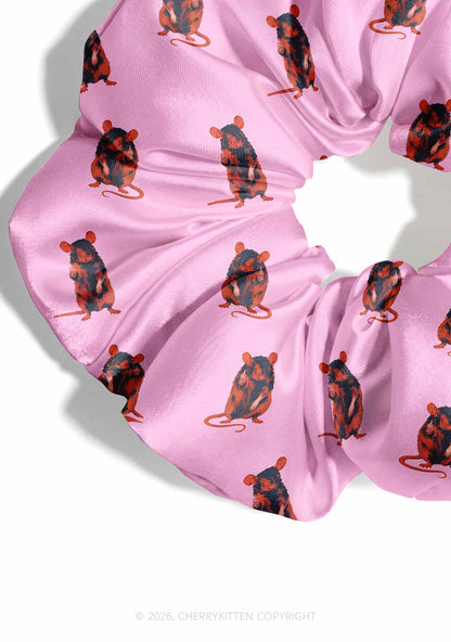 Sassy Rat Y2K Hair Scrunchie Cherrykitten