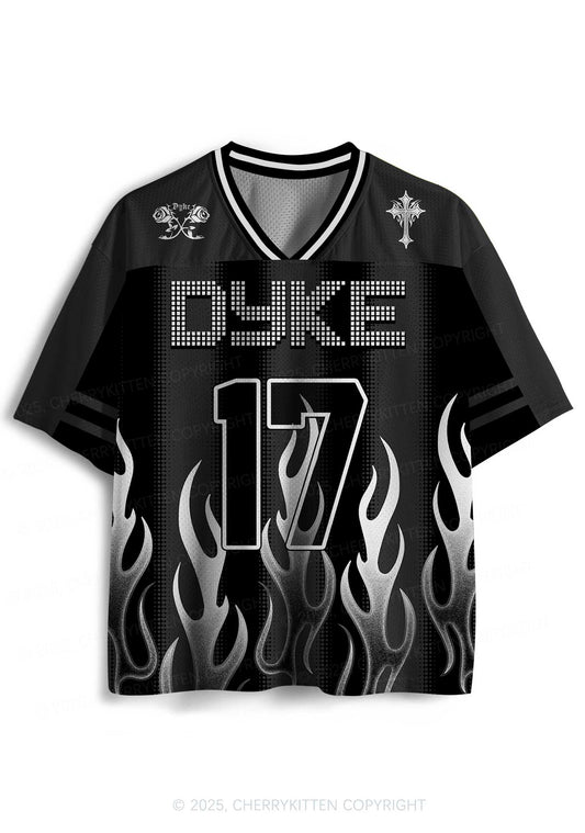 Custom Dyke Pride Y2K Sport Jersey Shirts Cherrykitten