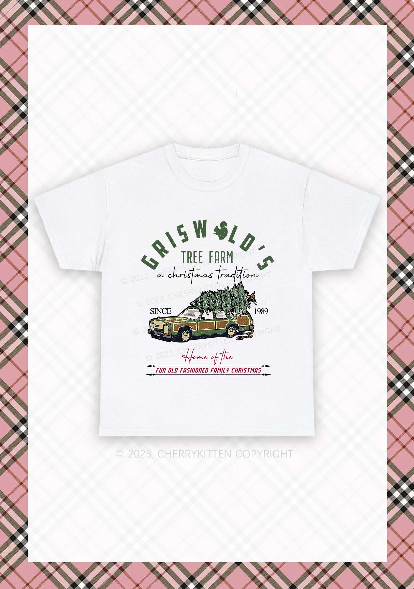 Christmas Tradition Since 1989 Chunky Shirt Cherrykitten