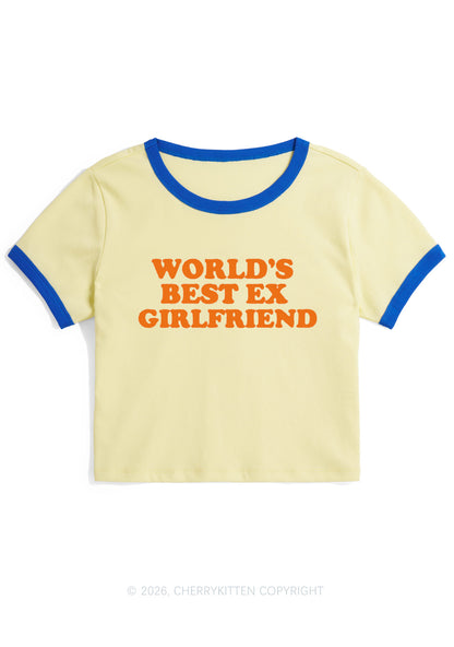 Best Ex Girlfriend Y2K Ringer Tee Cherrykitten