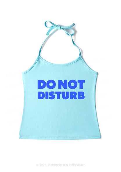 Do Not Disturb Y2K Halter Neck Cami Cherrykitten