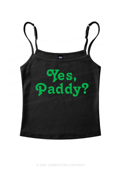 Yes Paddy St Patricks Y2K Spaghetti Strap Cami Cherrykitten