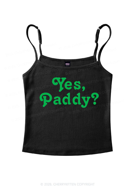 Yes Paddy St Patricks Y2K Spaghetti Strap Cami Cherrykitten