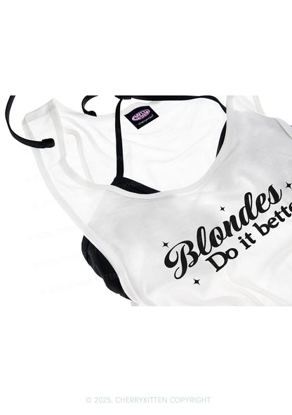 Blondes Do It Better Y2K Sheer Boyfriend Tank Cherrykitten