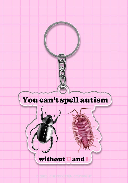 Autism Insect 1Pc Y2K Keychain Cherrykitten