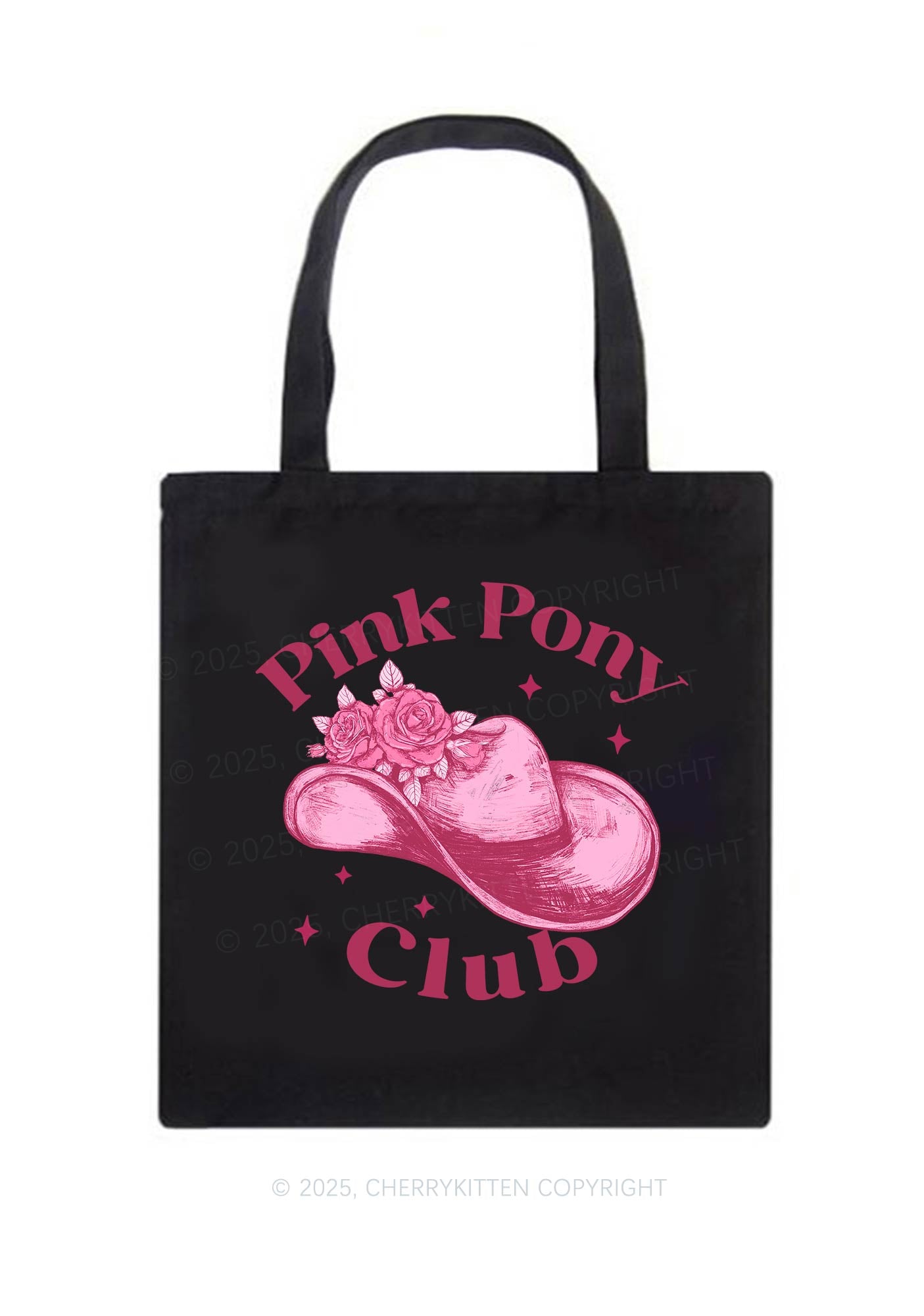Pink Pony Club Y2K Canvas Tote Bag Cherrykitten