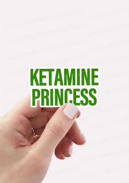 K Princess 1Pc Y2K Sticker Cherrykitten