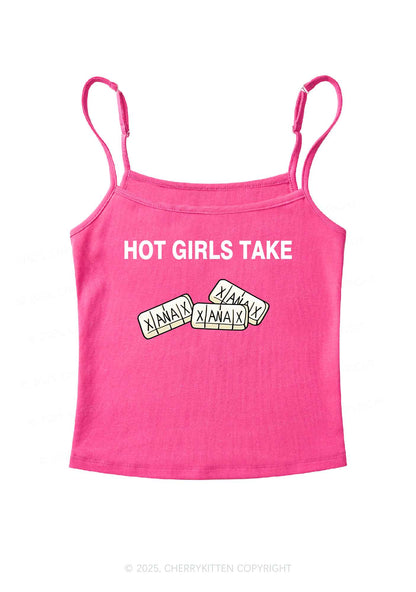 Hot Girls Take Xanax Y2K Spaghetti Strap Cami Cherrykitten