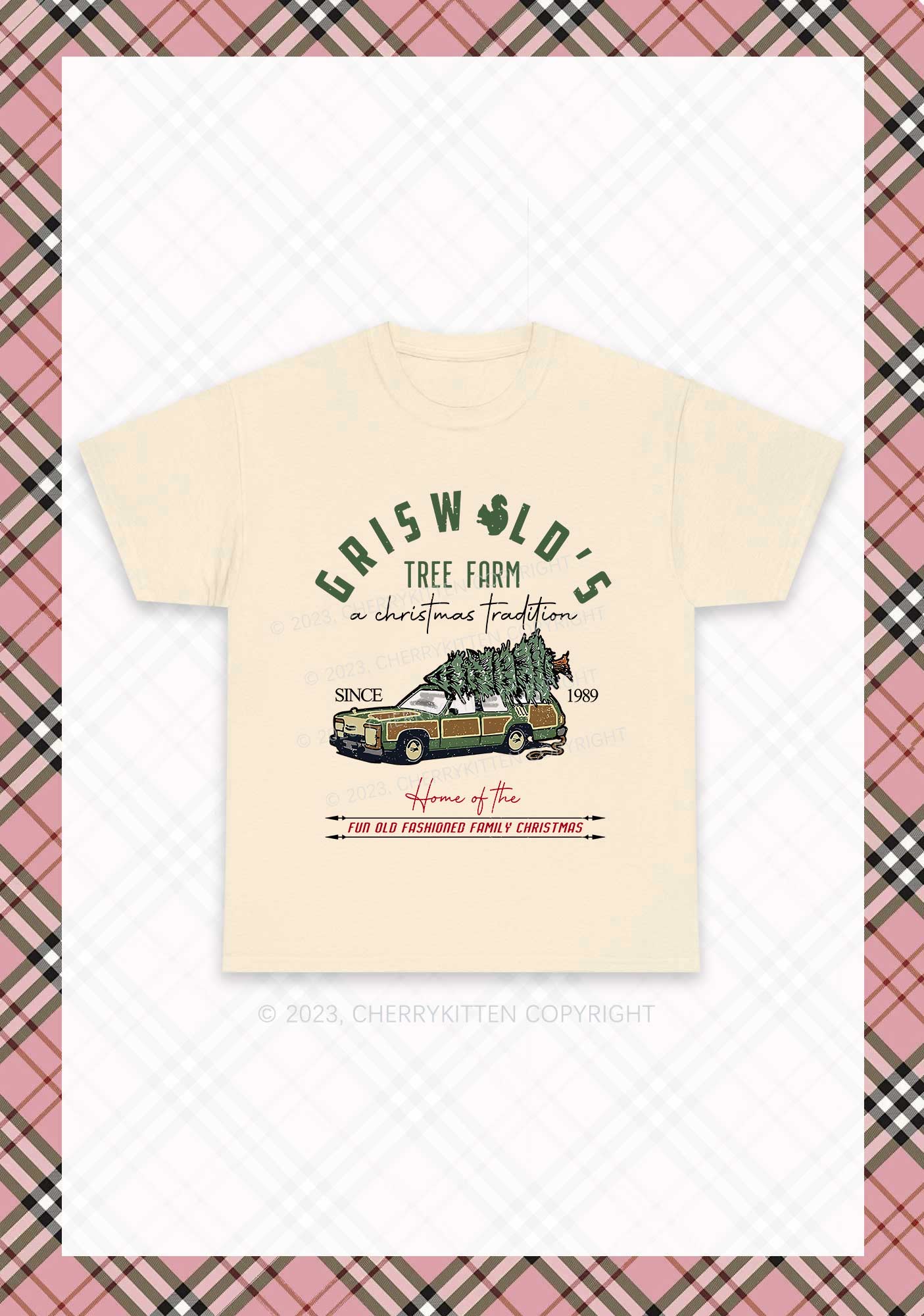 Christmas Tradition Since 1989 Chunky Shirt Cherrykitten