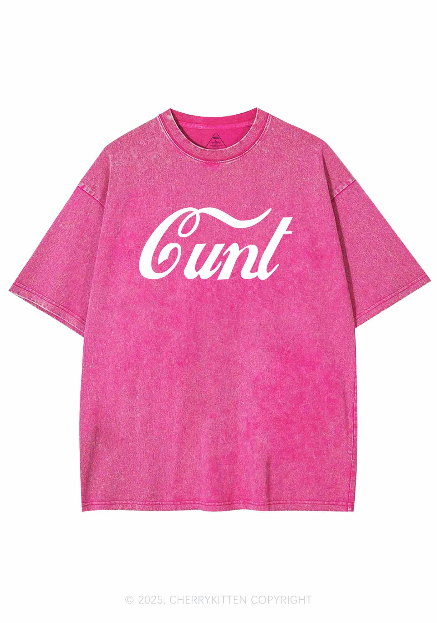 Special Cxxt Y2K Shirts Washed Tee Cherrykitten