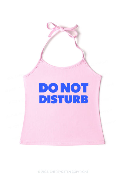 Do Not Disturb Y2K Halter Neck Cami Cherrykitten