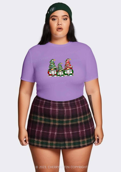 Christmas Dwarfs Baby Tee Cherrykitten