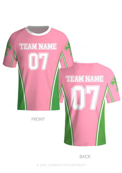 Custom Team Name Y2K Football Jersey Shirts Cherrykitten