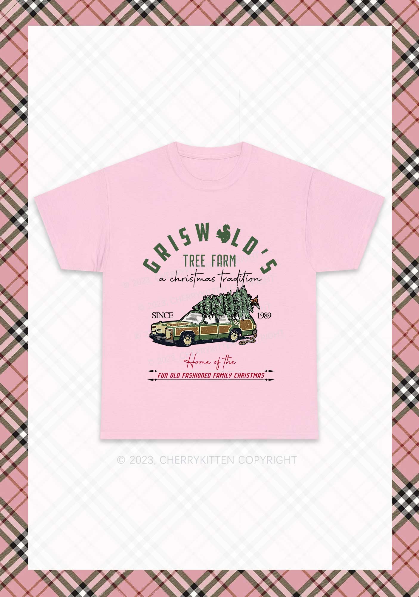 Christmas Tradition Since 1989 Chunky Shirt Cherrykitten