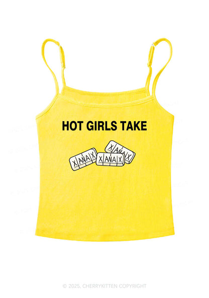 Hot Girls Take Xanax Y2K Spaghetti Strap Cami Cherrykitten