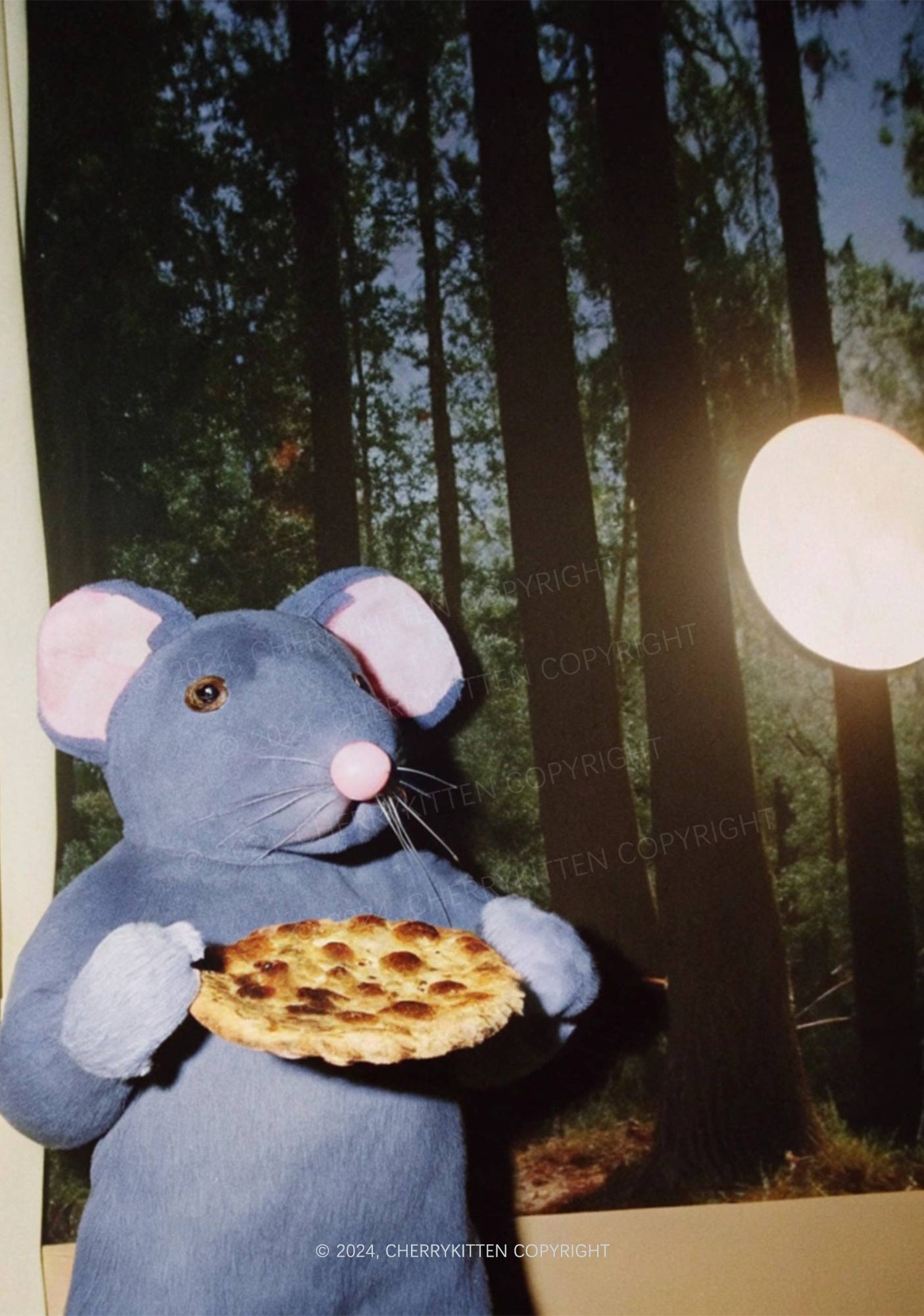 Pizza Rat 1Pc Y2K Pin Badge Cherrykitten