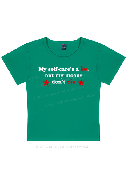 My Moans Dont Die Y2K Baby Tee Cherrykitten