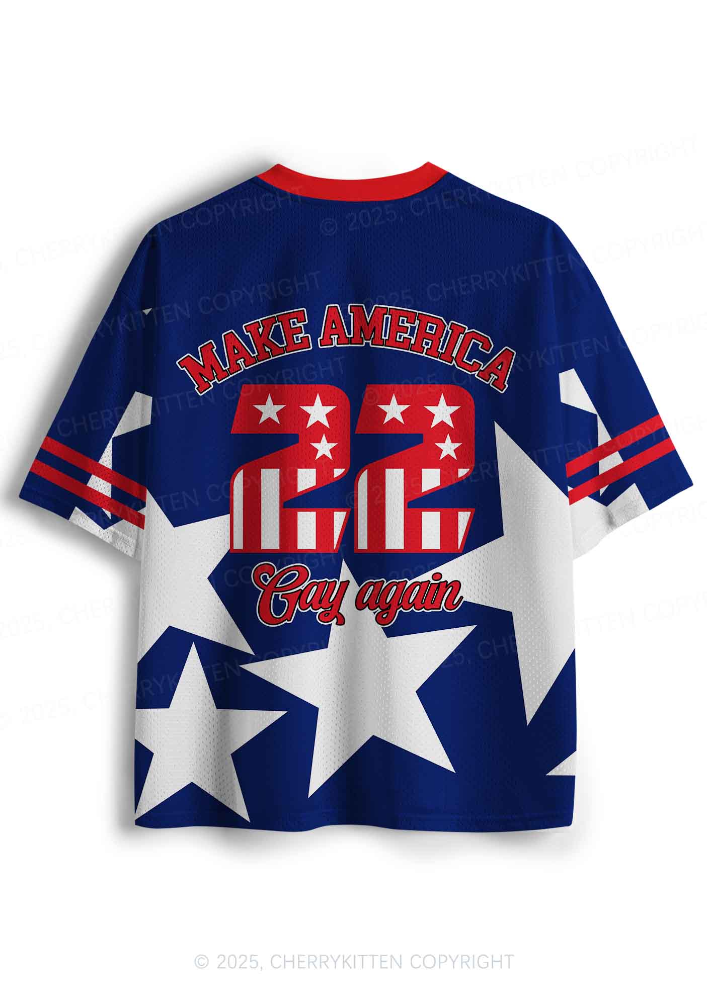 Custom America Gay Star Pride Y2K Sport Jersey Shirts Cherrykitten
