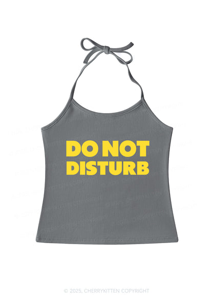 Do Not Disturb Y2K Halter Neck Cami Cherrykitten