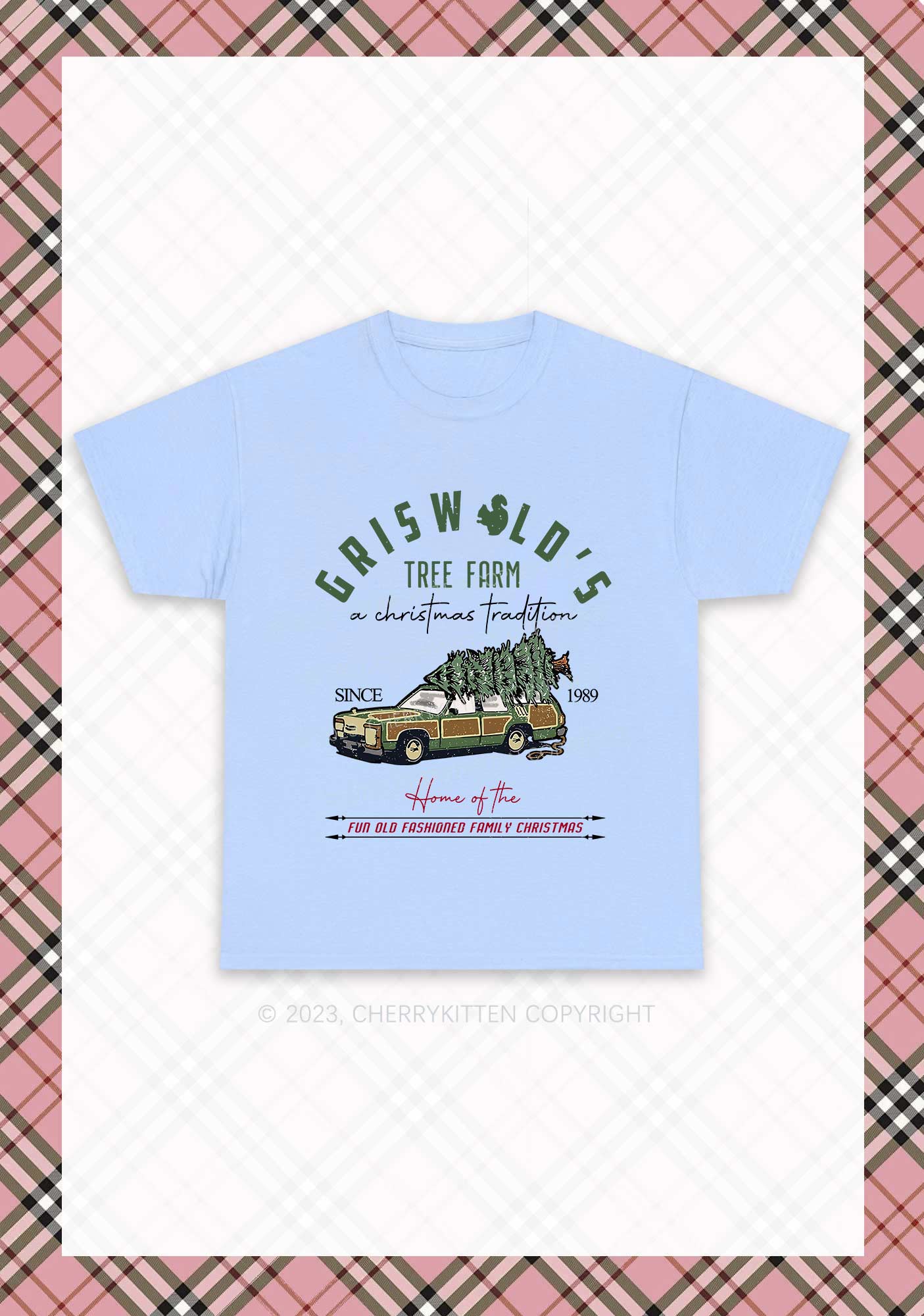 Christmas Tradition Since 1989 Chunky Shirt Cherrykitten