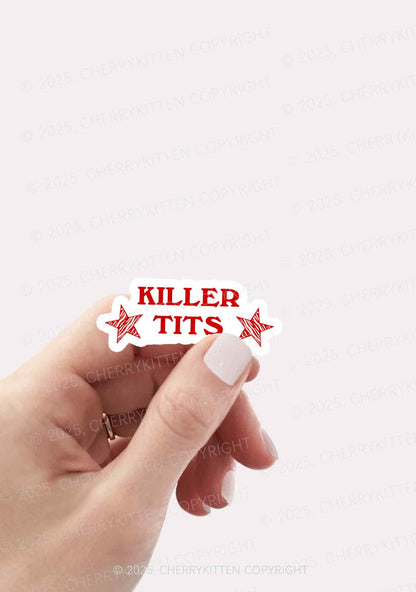 Killer Txts 1Pc Y2K Sticker Cherrykitten