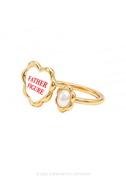 Father Figure Y2K Rings Cherrykitten