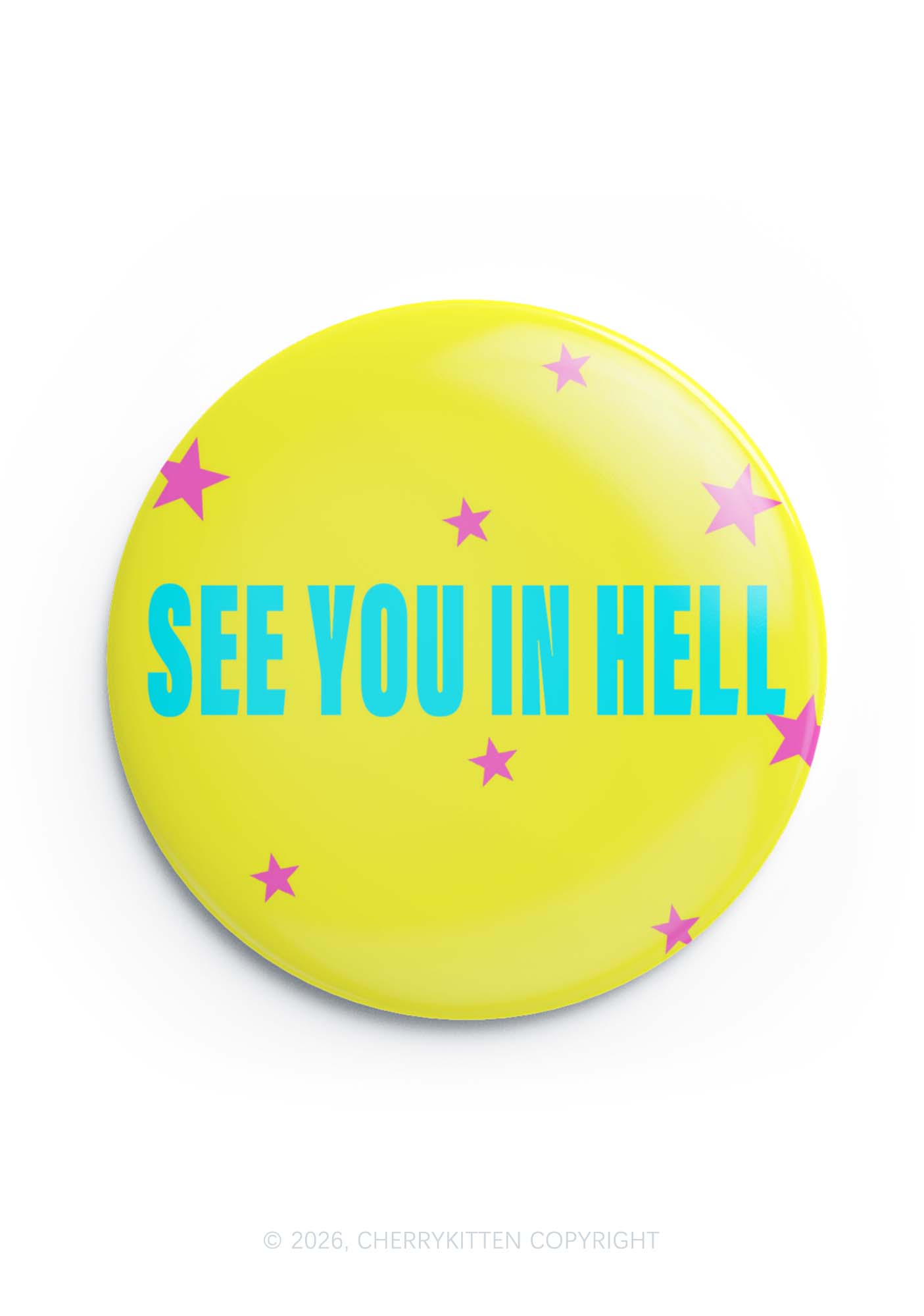 Sell You In Hell Pride 1Pc Y2K Pin Badge Cherrykitten