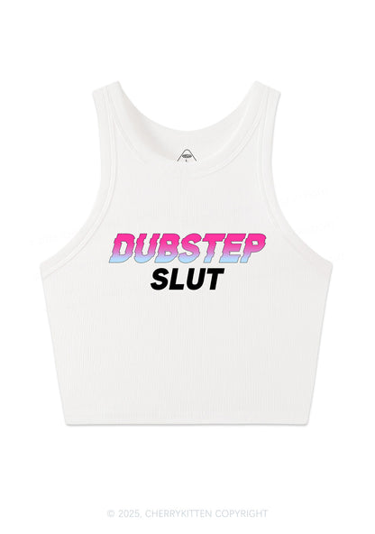 Dubstep Slxt Y2K Crop Tank Top Cherrykitten