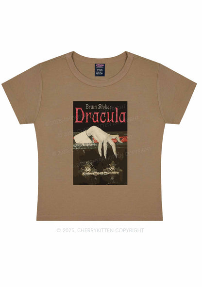 Halloween Creepy Claw Y2K Baby Tee Cherrykitten