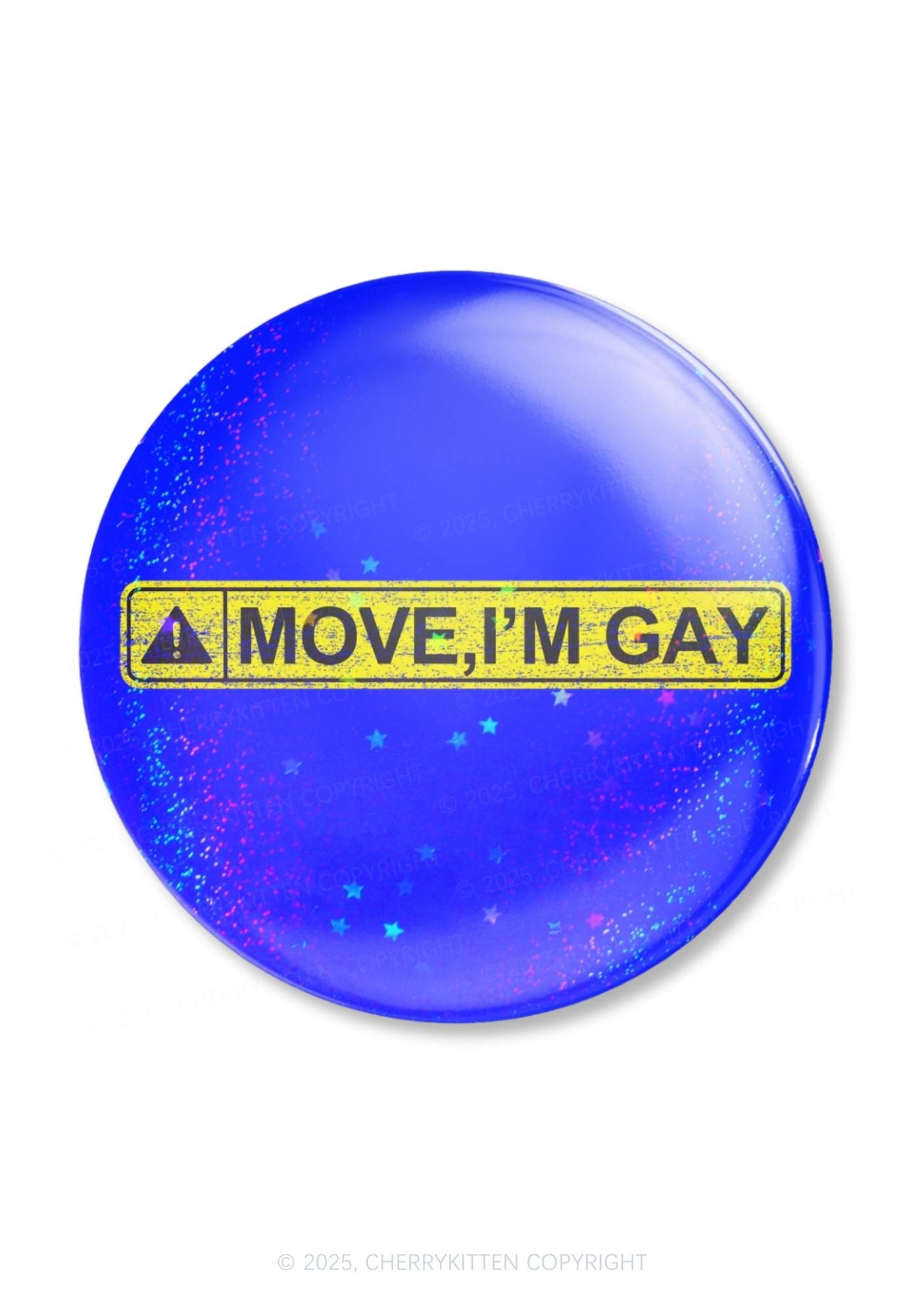 Move Im Gay Pride 1Pc Y2K Pin Badge Cherrykitten