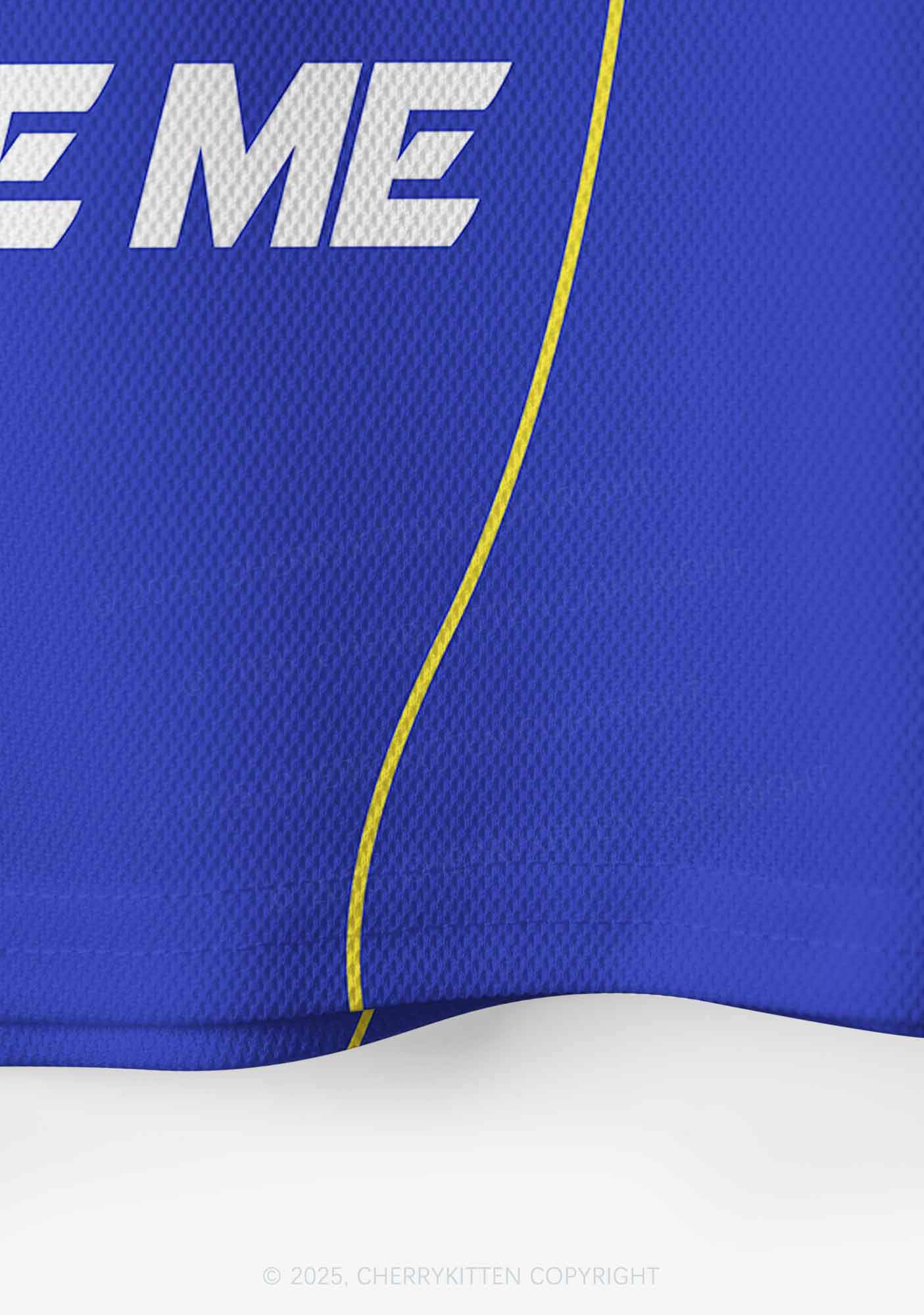 Custom Choke Me Y2K Crop Sport Jersey Shirts Cherrykitten