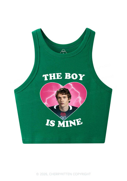 The Boy Is Mine CS Y2K Crop Tank Top Cherrykitten