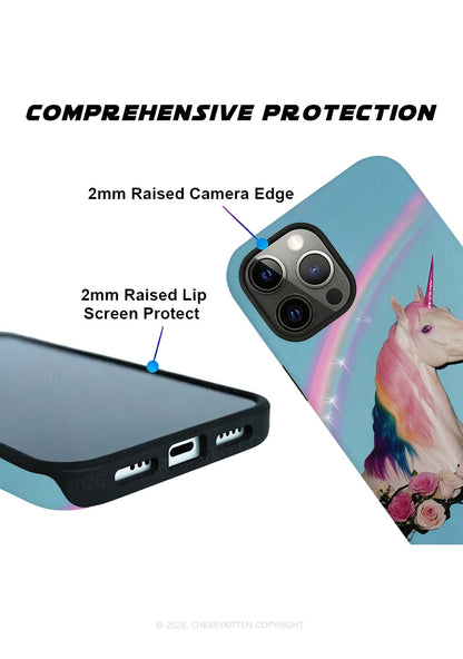 Colorful Unicorn Y2K Phone Case Cherrykitten