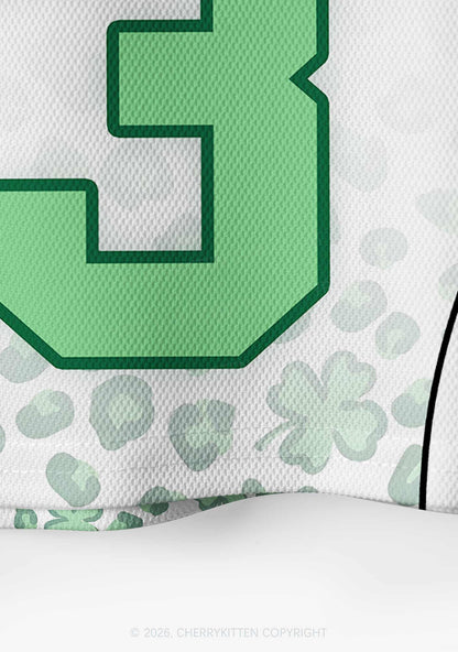 Custom Venmo Me Im Irish St Patricks Y2K Crop Sport Jersey Shirts Cherrykitten