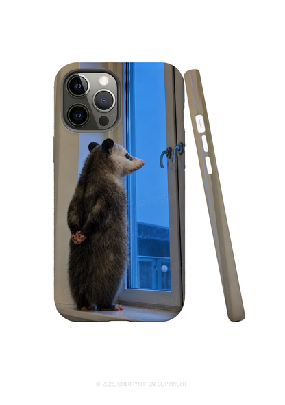 Moody Opossum Y2K Phone Case Cherrykitten