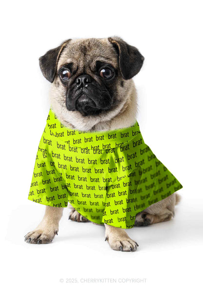 Brat Summer Y2K Pet Shirts Cherrykitten
