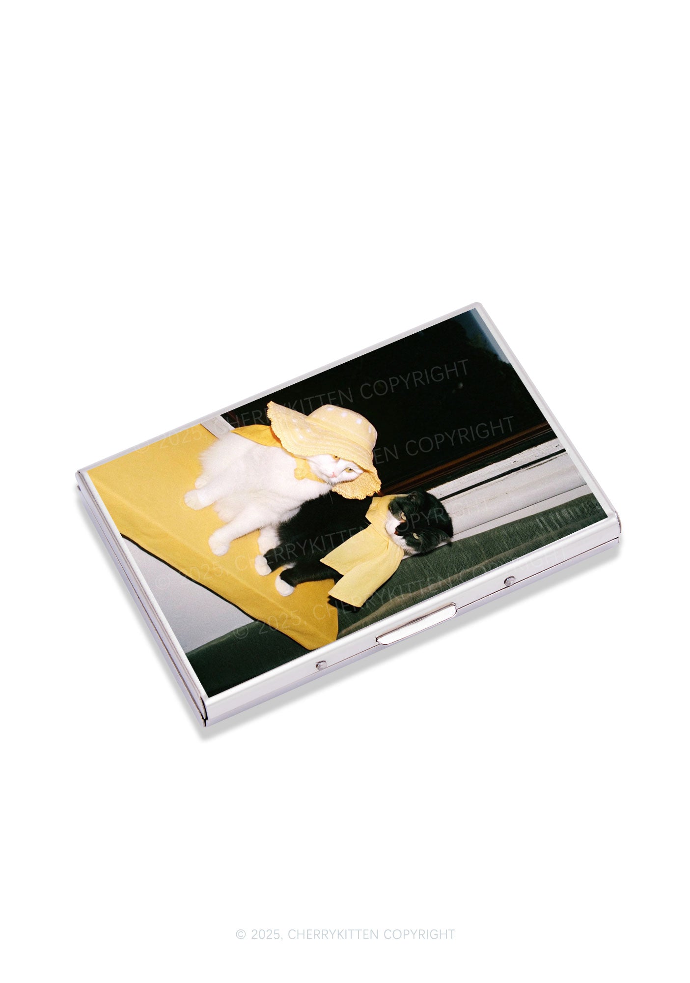 Cats Friend Y2K Mirror Cigarette Case Cherrykitten