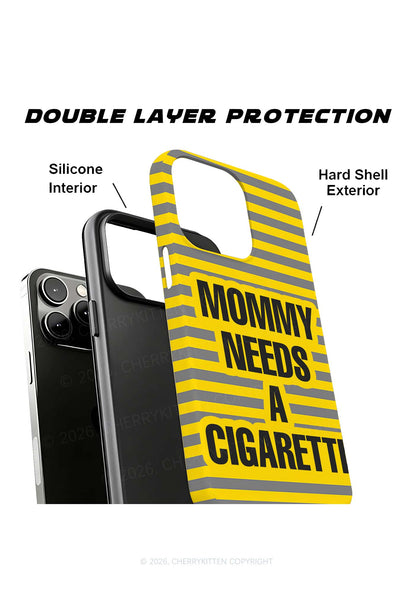Mommy Needs A Cigarette Y2K Phone Case Cherrykitten