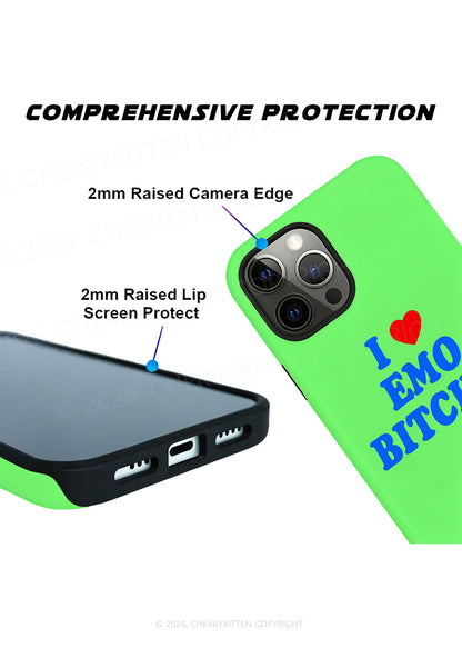 I Love Emo Bxxches Y2K Phone Case Cherrykitten