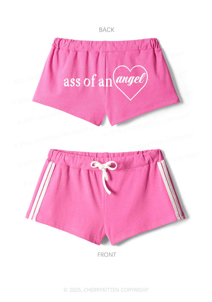 Axx Of An Angel Y2K Drawstring Mini Shorts Cherrykitten