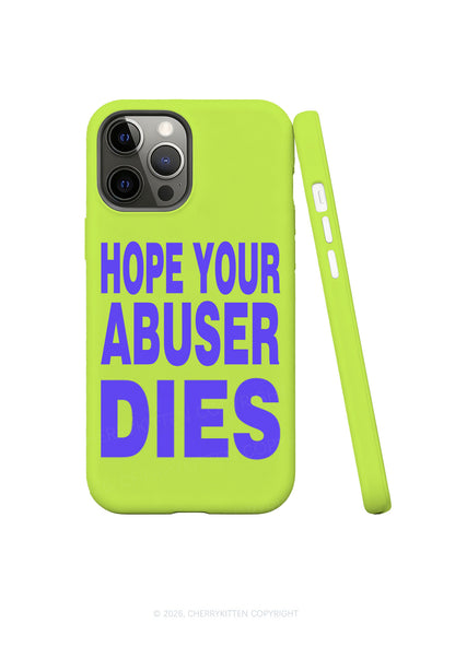 Hope Your Abuser Dies Y2K Phone Case Cherrykitten