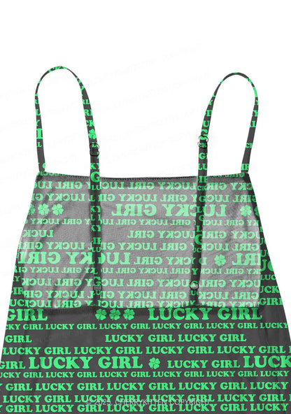 Lucky Girl Y2K Mesh Slip Dress Cherrykitten